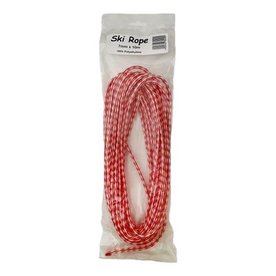 ROPE SKI ROPE HANK 7MM 10M 50/50 CLEAR PACK