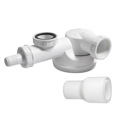 WIRQUIN TRAP SINK ESPACE SINGLE + W/M CONN (BOX)