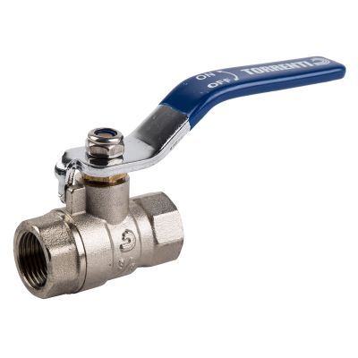TORRENTI BALL VALVE FULL BORE 25BAR BRASS FXF 10MM