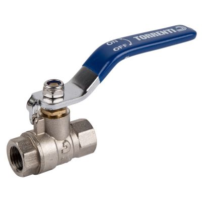 TORRENTI BALL VALVE FB 25B BRASS SS BALL FXF 65MM