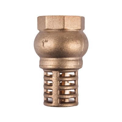 TORRENTI VALVE FOOT BRASS 40MM