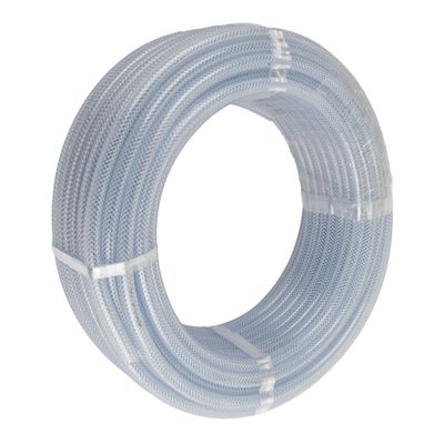 HOSE LAB CLEAR REINFORCED 12MM 30M PM