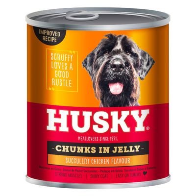 HUSKY CHUNKS IN JELLY CHICKEN 775G