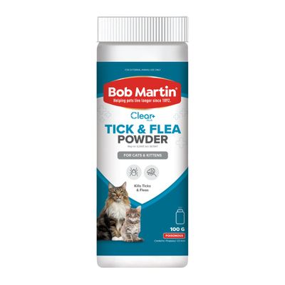 Bob Martin Pet Tick & Flea Cat Powder 100g