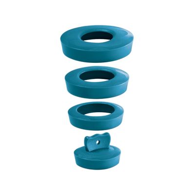 WIRQUIN UNIVERSAL BASIN/SINK PLUG - BLUE