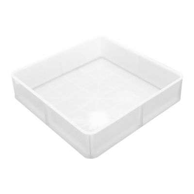 POLTEK FOOT BATH SQUARE WHITE