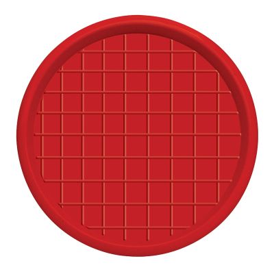 POLTEK FEEDER CHICK TRAY ROUND RED