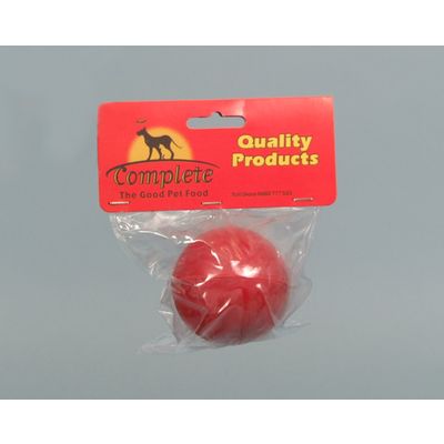 COMPLETE DOG TOY SOLID RUBBER BALL