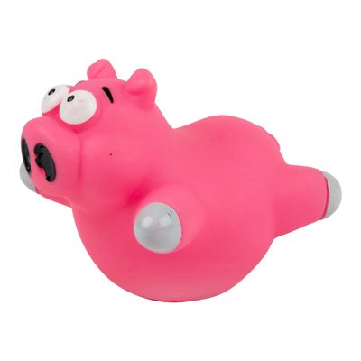 GRANTS DOG TOY SQUEAKY PIG