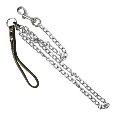 Complete Lead Chain Leather Handle 3mm X 1200mm