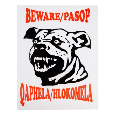 Complete Sign - Beware Staffordshire
