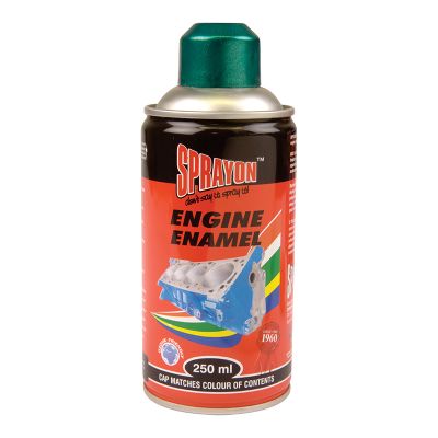 SPRAYON Engine Enamel Spray Metallic Green 250ml