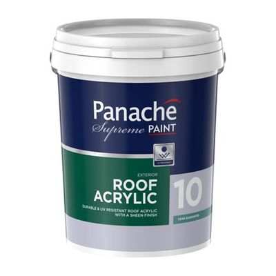 PANACHE ROOF ACRYLIC 20L FOG GRY