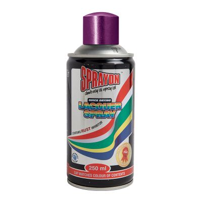SPRAYON Metallic Spray Paint Purple 250ml