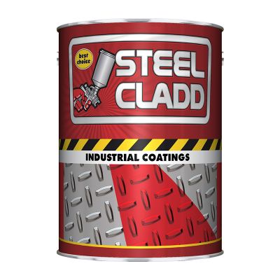 STEEL CLADD ENAMEL BRILLIANT ALUMINIUM 20L