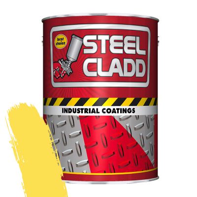 Steel Cladd Roadmarking Yellow 1l