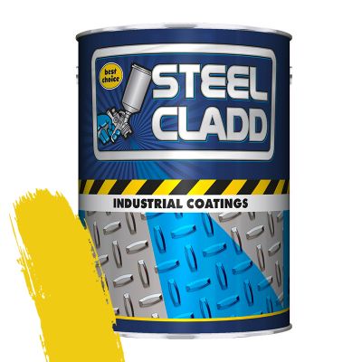 STEEL CLADD QUICK DRY ENAMEL JD YELLOW 5L