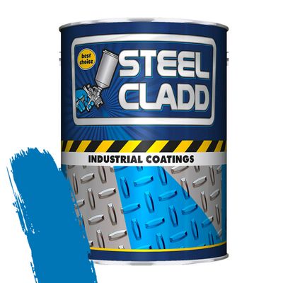 STEEL CLADD QUICK DRY ENAMEL FORD BLUE 5L