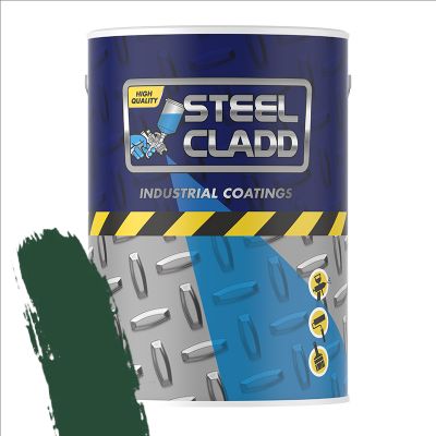 STEEL CLADD QUICK DRY ENAMEL SHEARER GREEN 5L