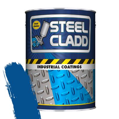 STEEL CLADD QUICK DRY ENAMEL FIAT BLUE 5L