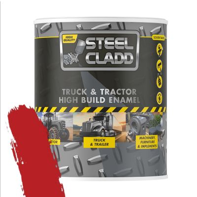 STEEL CLADD TRUCK AND TRACTOR ENAMEL IH RED 1L