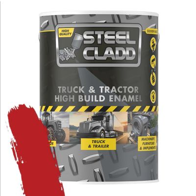 STEEL CLADD TRUCK AND TRACTOR ENAMEL IH RED 5L