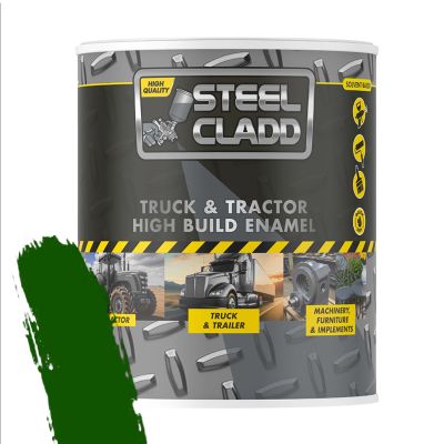 STEEL CLADD TRUCK AND TRACTOR ENAMEL JD GREEN 1L