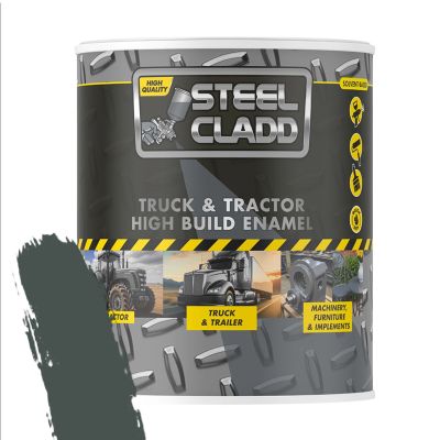 STEEL CLADD TRUCK AND TRACTOR ENAMEL MF GREY 1L