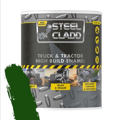 STEEL CLADD TRUCK N TRACTOR ENAMEL SHEARER GRN 1L