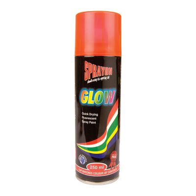 SPRAYON Neon Spray Paint Orange 300ml