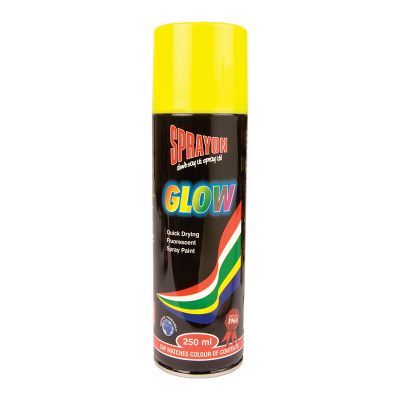 SPRAYON Neon Spray Paint Yellow 300ml