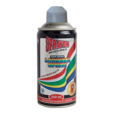 SPRAYON STD SPRAY PAINT NEW GREY PRIMER 250ML