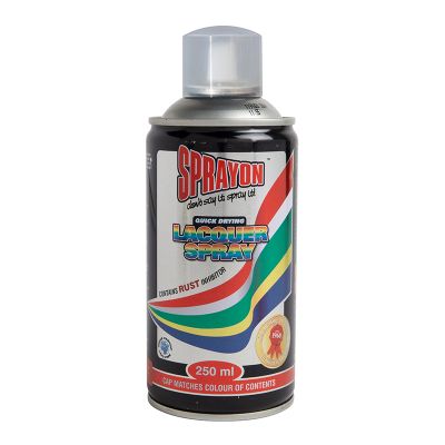 SPRAYON Std Spray Paint Crystal Clear 250ml