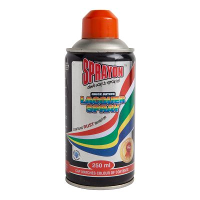 SPRAYON STD SPRAY PAINT INTERNATIONAL ORANGE 250ML