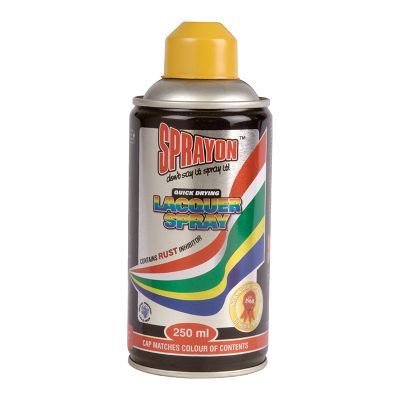 SPRAYON STD SPRAY PAINT CATERPILLAR YELLOW 250ML