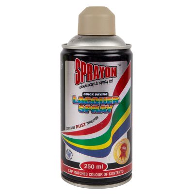 SPRAYON STD SPRAY PAINT MILITARY BEIGE 250ML