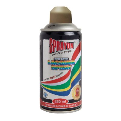 SPRAYON STD SPRAY PAINT SATIN GOLD 250ML