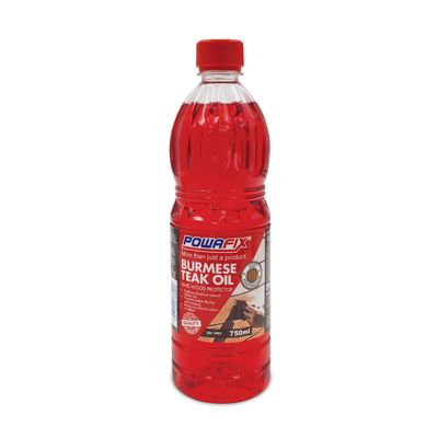 POWAFIX BURMESE TEAK OIL 750ML