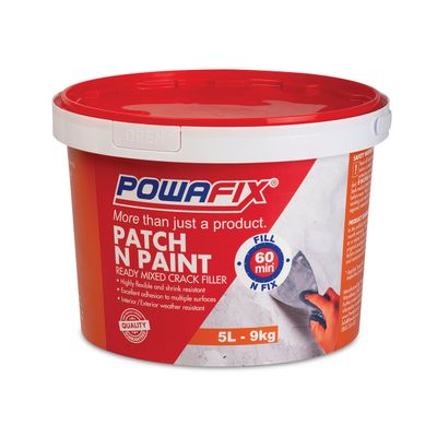 POWAFIX PATCH N PAINT CRACKFILLER 5L