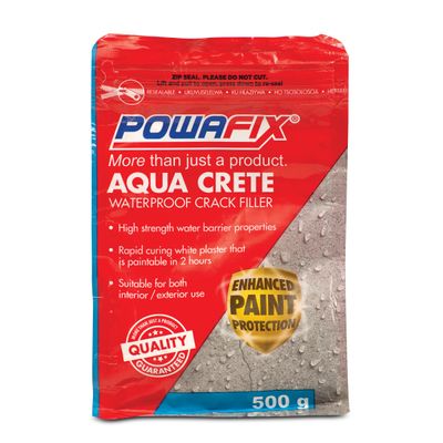 POWAFIX AQUA CRETE WATERPROOF CRACK FILLER 500G