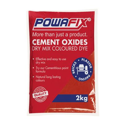 POWAFIX Cement Oxide Powder Red 2kg