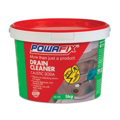 POWAFIX Drain Cleaner Caustic Soda 5kg