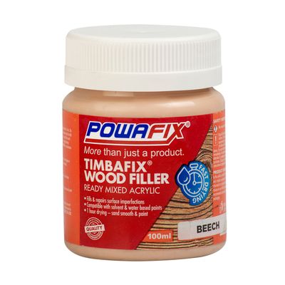POWAFIX TIMBAFIX WOOD FILLER BEECH 100ML