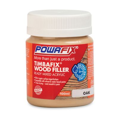 POWAFIX TIMBAFIX WOOD FILLER OAK 100ML