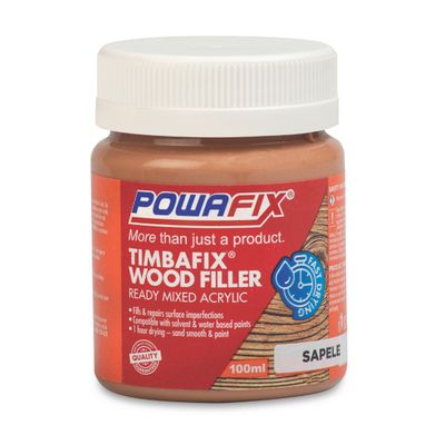 POWAFIX TIMBAFIX WOOD FILLER SAPELE 100ML