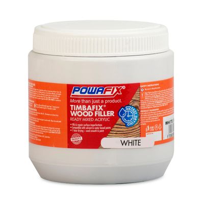 POWAFIX Timbafix Wood Filler White 500ml