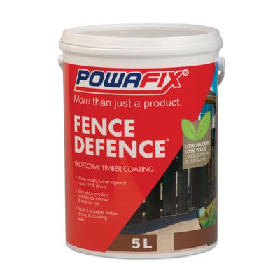 POWAFIX FENCE DEFENCE BLACK 5L