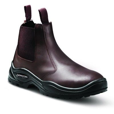 LEMAITRE SAFETY BOOT NSTC ZEUS BROWN SIZE 6