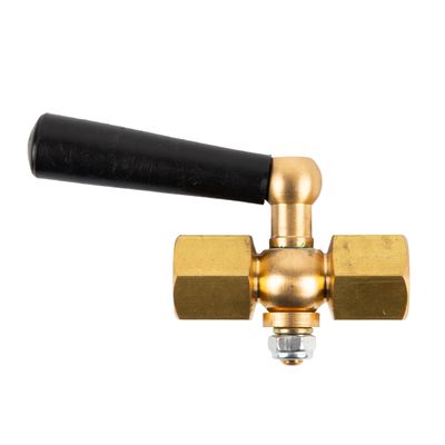 GAUGE COCK BRASS FEM X FEM 3/8 INCH BSP