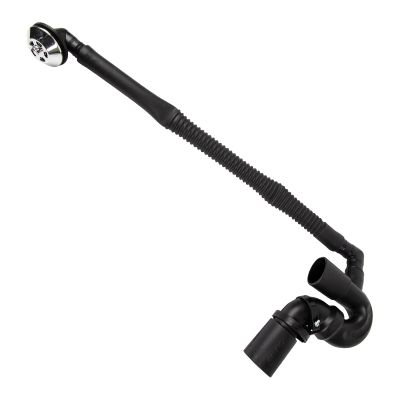 Trap Rubber Bath & Overflow (50mm Pvc Out)